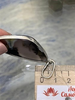 *Подвеска Моховый Агат АРТ 4128 ВЕС 9,7 Г - фото 208078