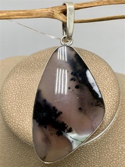 *Подвеска Моховый Агат АРТ 4128 ВЕС 9,7 Г - фото 208079