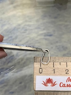 *Кулон Моховый Агат АРТ 4127-1 ВЕС 6,5 Г - фото 208084 *Кулон Моховый Агат АРТ 4127-1 ВЕС 6,5 Г - фото 208084