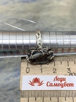 *Кольцо р.18 Астрофиллит Кольский п-ов АРТ 3246-462 ВЕС 4,9 Г - фото 208161