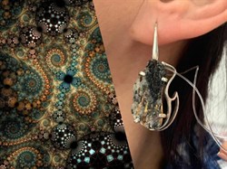 *Серьги Петли Астрофиллит Кольский п-ов АРТ 4329-1 ВЕС 9,1 Г - фото 208180 *Серьги Петли Астрофиллит Кольский п-ов АРТ 4329-1 ВЕС 9,1 Г - фото 208180