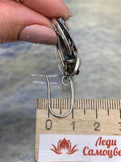 *Серьги Петли Астрофиллит Кольский п-ов АРТ 4329-1 ВЕС 9,1 Г - фото 208185 *Серьги Петли Астрофиллит Кольский п-ов АРТ 4329-1 ВЕС 9,1 Г - фото 208185