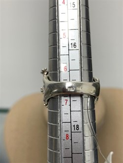 *Кольцо р.17 Астрофиллит Кольский п-ов АРТ 3194 ВЕС 12,3 Г - фото 208202