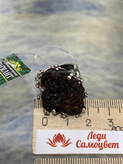 *Кольцо р.17 Астрофиллит Кольский п-ов АРТ 3194 ВЕС 12,3 Г - фото 208205