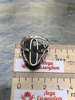 *Кольцо р.18,75 Ставролит Кольский п-ов АРТ 382-1 ВЕС 10,9 Г - фото 208346