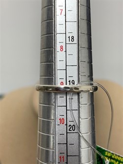 *Кольцо р.19 Ставролит Кольский п-ов АРТ 1539-1 ВЕС 6,5 Г - фото 208370