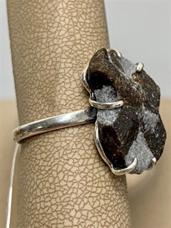 *Кольцо р.19 Ставролит Кольский п-ов АРТ 1539-1 ВЕС 6,5 Г - фото 208377