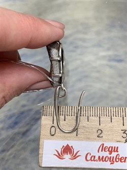 *Серьги Петли Ставролит Кольский п-ов АРТ 1454-3 ВЕС 9,9 Г - фото 208387 *Серьги Петли Ставролит Кольский п-ов АРТ 1454-3 ВЕС 9,9 Г - фото 208387