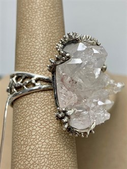 *Кольцо р.19,5 Горный Хрусталь Урал АРТ 3229 ВЕС 17,2 Г - фото 208520