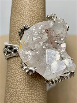 *Кольцо р.19,5 Горный Хрусталь Урал АРТ 3229 ВЕС 17,2 Г - фото 208522