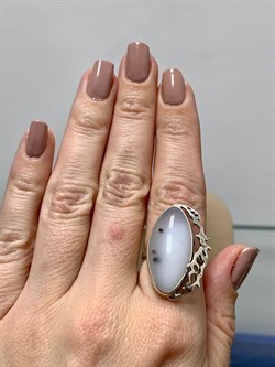 *Кольцо р.18 Кахолонг Казахстан 3213-749 ВЕС 6,5 Г - фото 208542 *Кольцо р.18 Кахолонг Казахстан 3213-749 ВЕС 6,5 Г - фото 208542