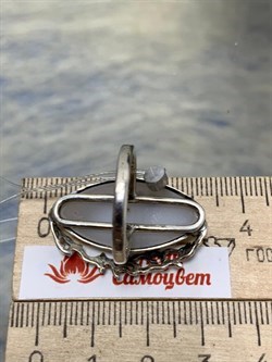 *Кольцо р.18 Кахолонг Казахстан 3213-749 ВЕС 6,5 Г - фото 208547 *Кольцо р.18 Кахолонг Казахстан 3213-749 ВЕС 6,5 Г - фото 208547