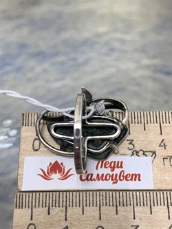 *Кольцо р.19,5 Кахолонг Оренбург АРТ 3213 ВЕС 6,4 Г - фото 208558 *Кольцо р.19,5 Кахолонг Оренбург АРТ 3213 ВЕС 6,4 Г - фото 208558