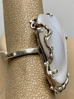 *Кольцо р.18 Кахолонг Казахстан 0889-329 ВЕС 9,2 Г - фото 208587 *Кольцо р.18 Кахолонг Казахстан 0889-329 ВЕС 9,2 Г - фото 208587