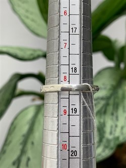 *КОЛЬЦО р.18,5 ГОРНЫЙ ХРУСТАЛЬ АРТ К155 (ВЕС 5,87 Г) - фото 208785