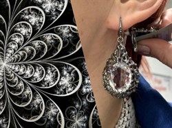 *Серьги Горный хрусталь АРТ 63365 (ВЕС 23,15 Г) - фото 208869