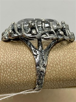 *Кольцо р.19 Горный хрусталь АРТ 63364 ВЕС 12,51 Г - фото 208884