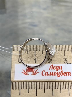 *Кольцо р.18 Горный Хрусталь АРТ 52842-1,91 ВЕС 1,91 Г - фото 208921