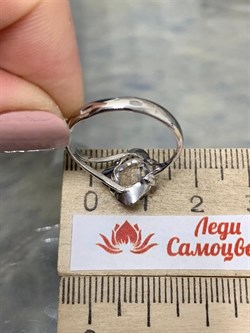 *Кольцо р.17 Горный Хрусталь АРТ 52842-1,88 ВЕС 1,88 Г - фото 208930