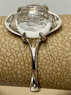 *Кольцо р.17 Горный Хрусталь АРТ 52842-1,88 ВЕС 1,88 Г - фото 208933