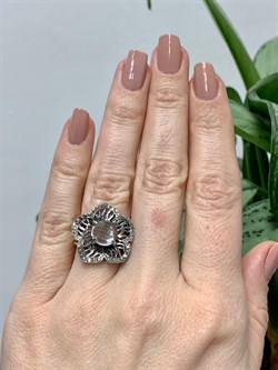 *Кольцо р.16,5 Горный Хрусталь АРТ 128-762-4,61 (ВЕС 4,61 Г) - фото 209032