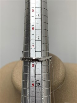 *Кольцо р.18 Цитрин Цаворит арт. SM-R02912-X-WB-YS-X-Gg-551 вес 4,01 г - фото 209084