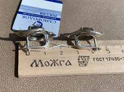 *Серьги Лабрадор арт. 2-1648-517-844  Вес 7,56 г - фото 209455 *Серьги Лабрадор арт. 2-1648-517-844  Вес 7,56 г - фото 209455