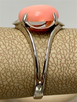 *Кольцо р.17 Коралл АРТ 64362 Вес 2,49 г - фото 209493