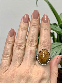 *Кольцо р.18,5 Коралл Фоссил АРТ 112-657-8,07 (ВЕС 8,07 Г) - фото 209520 *Кольцо р.18,5 Коралл Фоссил АРТ 112-657-8,07 (ВЕС 8,07 Г) - фото 209520