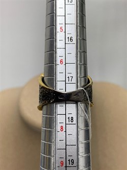 *Кольцо р.17,5 Бирюза Казахстан АРТ 49473 ВЕС 9,36 Г - фото 209646