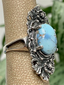 *Кольцо р.17,5 Бирюза Казахстан АРТ 135-318-7,35 ВЕС 7,35 Г - фото 209732 *Кольцо р.17,5 Бирюза Казахстан АРТ 135-318-7,35 ВЕС 7,35 Г - фото 209732