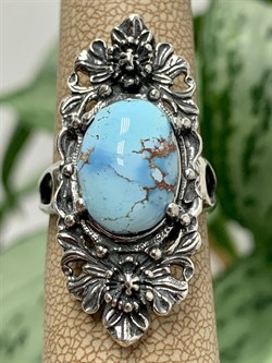 *Кольцо р.17,5 Бирюза Казахстан АРТ 135-318-7,35 ВЕС 7,35 Г - фото 209733 *Кольцо р.17,5 Бирюза Казахстан АРТ 135-318-7,35 ВЕС 7,35 Г - фото 209733