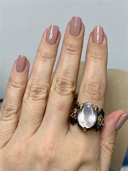 *Кольцо р.18 Розовый Кварц Мадагаскар АРТ 60701 (ВЕС 10,55 Г) - фото 209827 *Кольцо р.18 Розовый Кварц Мадагаскар АРТ 60701 (ВЕС 10,55 Г) - фото 209827