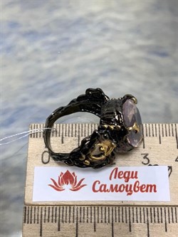 *Кольцо р.18 Розовый Кварц Мадагаскар АРТ 60701 (ВЕС 10,55 Г) - фото 209832 *Кольцо р.18 Розовый Кварц Мадагаскар АРТ 60701 (ВЕС 10,55 Г) - фото 209832