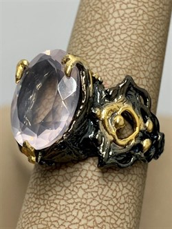 *Кольцо р.18 Розовый Кварц Мадагаскар АРТ 60701 (ВЕС 10,55 Г) - фото 209836 *Кольцо р.18 Розовый Кварц Мадагаскар АРТ 60701 (ВЕС 10,55 Г) - фото 209836