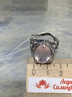 *Кольцо р.17,5 Розовый Кварц АРТ 53329 (ВЕС 10,85 Г) - фото 209881 *Кольцо р.17,5 Розовый Кварц АРТ 53329 (ВЕС 10,85 Г) - фото 209881