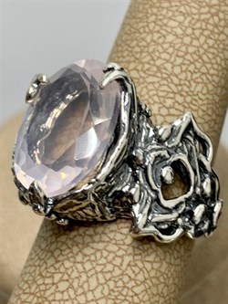 *Кольцо р.17,5 Розовый Кварц АРТ 53329 (ВЕС 10,85 Г) - фото 209884 *Кольцо р.17,5 Розовый Кварц АРТ 53329 (ВЕС 10,85 Г) - фото 209884