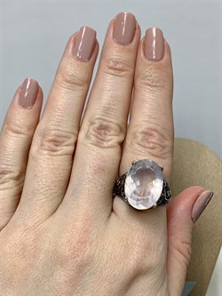 *Кольцо р.18 Розовый Кварц АРТ 49487 (ВЕС 7,94 Г) - фото 209889 *Кольцо р.18 Розовый Кварц АРТ 49487 (ВЕС 7,94 Г) - фото 209889