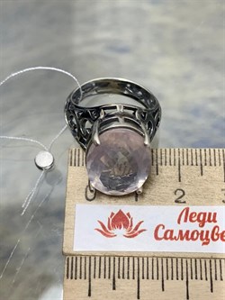 *Кольцо р.18 Розовый Кварц АРТ 49487 (ВЕС 7,94 Г) - фото 209896 *Кольцо р.18 Розовый Кварц АРТ 49487 (ВЕС 7,94 Г) - фото 209896