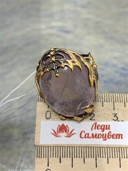 *Кольцо р.17,5 Розовый Кварц Бразилия АРТ 45314 (ВЕС 22,21 Г) - фото 209905 *Кольцо р.17,5 Розовый Кварц Бразилия АРТ 45314 (ВЕС 22,21 Г) - фото 209905