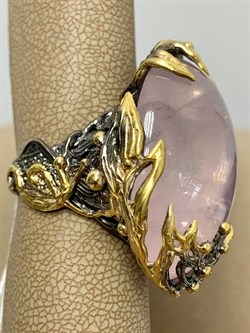 *Кольцо р.17,5 Розовый Кварц Бразилия АРТ 45314 (ВЕС 22,21 Г) - фото 209908 *Кольцо р.17,5 Розовый Кварц Бразилия АРТ 45314 (ВЕС 22,21 Г) - фото 209908