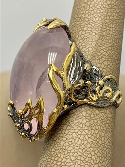 *Кольцо р.17,5 Розовый Кварц Бразилия АРТ 45314 (ВЕС 22,21 Г) - фото 209909 *Кольцо р.17,5 Розовый Кварц Бразилия АРТ 45314 (ВЕС 22,21 Г) - фото 209909