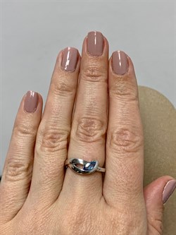 *Кольцо р.16,5 Голубой Топаз иск арт. CZ-R00584-X-W-BU-X-X-730 вес 3,4 г - фото 210182 *Кольцо р.16,5 Голубой Топаз иск арт. CZ-R00584-X-W-BU-X-X-730 вес 3,4 г - фото 210182