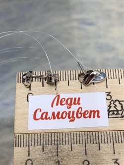 *Серьги Пусеты Голубой Топаз иск арт. CZ-E01018-X-W-BU-X-X-393 вес 1,20 г - фото 210202 *Серьги Пусеты Голубой Топаз иск арт. CZ-E01018-X-W-BU-X-X-393 вес 1,20 г - фото 210202