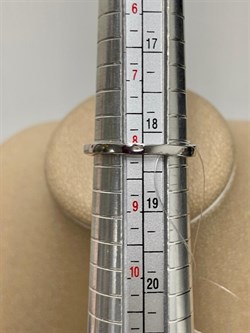 *Кольцо р.18 Голубой Топаз иск арт. CZ-R00584-X-W-BU-X-X-273 вес 3,4 г - фото 210305