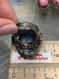 *Кольцо р.18 Корунд Синий Сапфир АРТ 53380 ВЕС 32,77 Г - фото 211766 *Кольцо р.18 Корунд Синий Сапфир АРТ 53380 ВЕС 32,77 Г - фото 211766