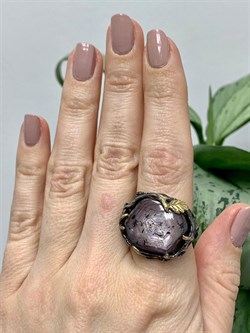 *Кольцо р.18,5 Звездчатый Корунд Рубин Африка АРТ 53344 (ВЕС 18,02 Г) - фото 211776 *Кольцо р.18,5 Звездчатый Корунд Рубин Африка АРТ 53344 (ВЕС 18,02 Г) - фото 211776