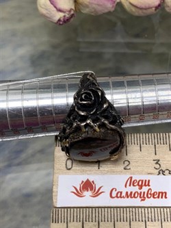 *Кольцо р.18,5 Звездчатый Корунд Рубин Африка АРТ 53344 (ВЕС 18,02 Г) - фото 211777 *Кольцо р.18,5 Звездчатый Корунд Рубин Африка АРТ 53344 (ВЕС 18,02 Г) - фото 211777