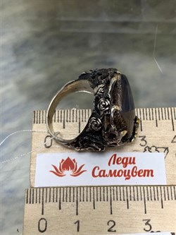 *Кольцо р.18,5 Звездчатый Корунд Рубин Африка АРТ 53344 (ВЕС 18,02 Г) - фото 211778 *Кольцо р.18,5 Звездчатый Корунд Рубин Африка АРТ 53344 (ВЕС 18,02 Г) - фото 211778