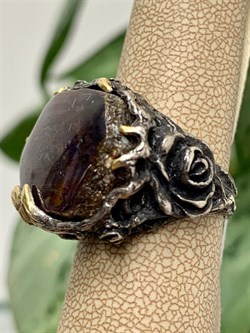 *Кольцо р.18,5 Звездчатый Корунд Рубин Африка АРТ 53344 (ВЕС 18,02 Г) - фото 211781 *Кольцо р.18,5 Звездчатый Корунд Рубин Африка АРТ 53344 (ВЕС 18,02 Г) - фото 211781